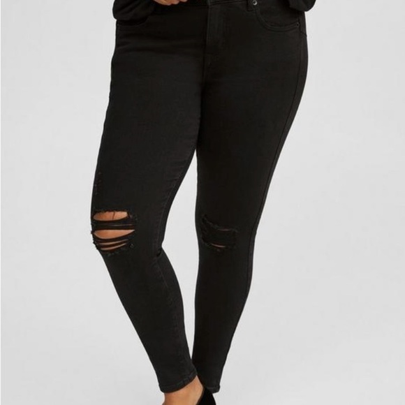 Torrid Bombshell Skinny Premium Stretch High Rise Jeans - Size 20 - Picture 1 of 4